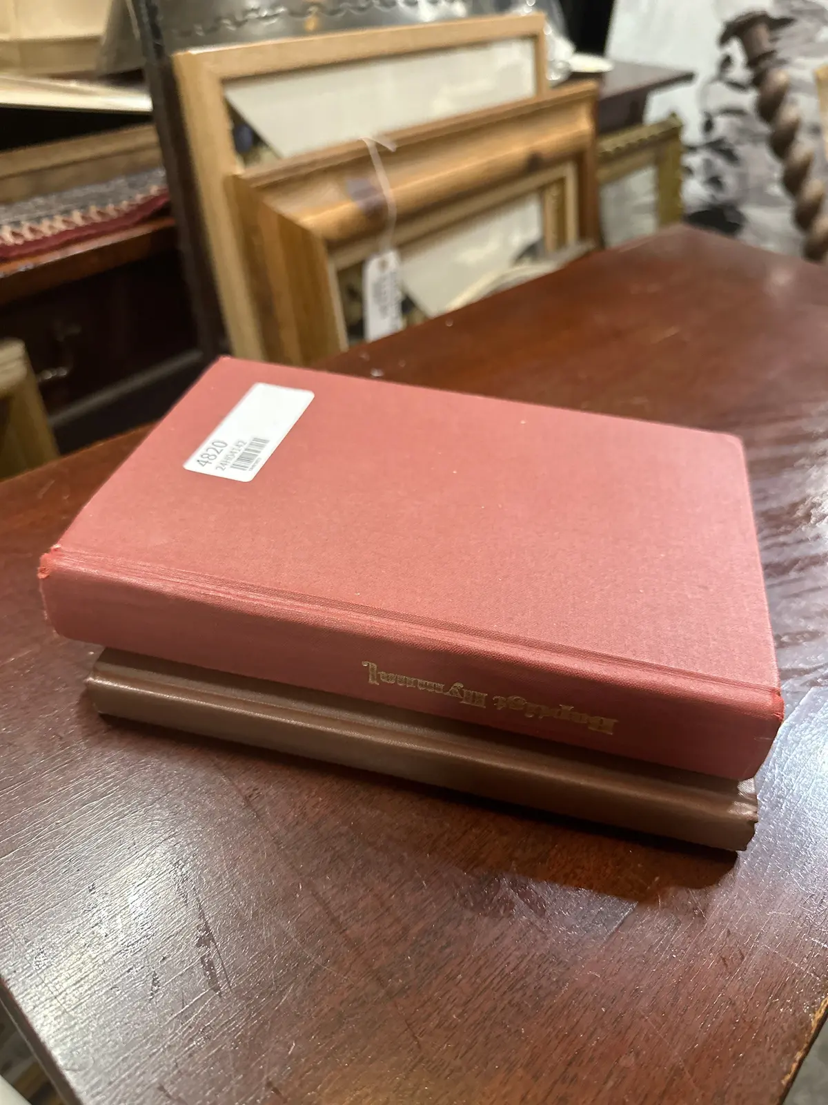 Pair Of Decorative Books 1