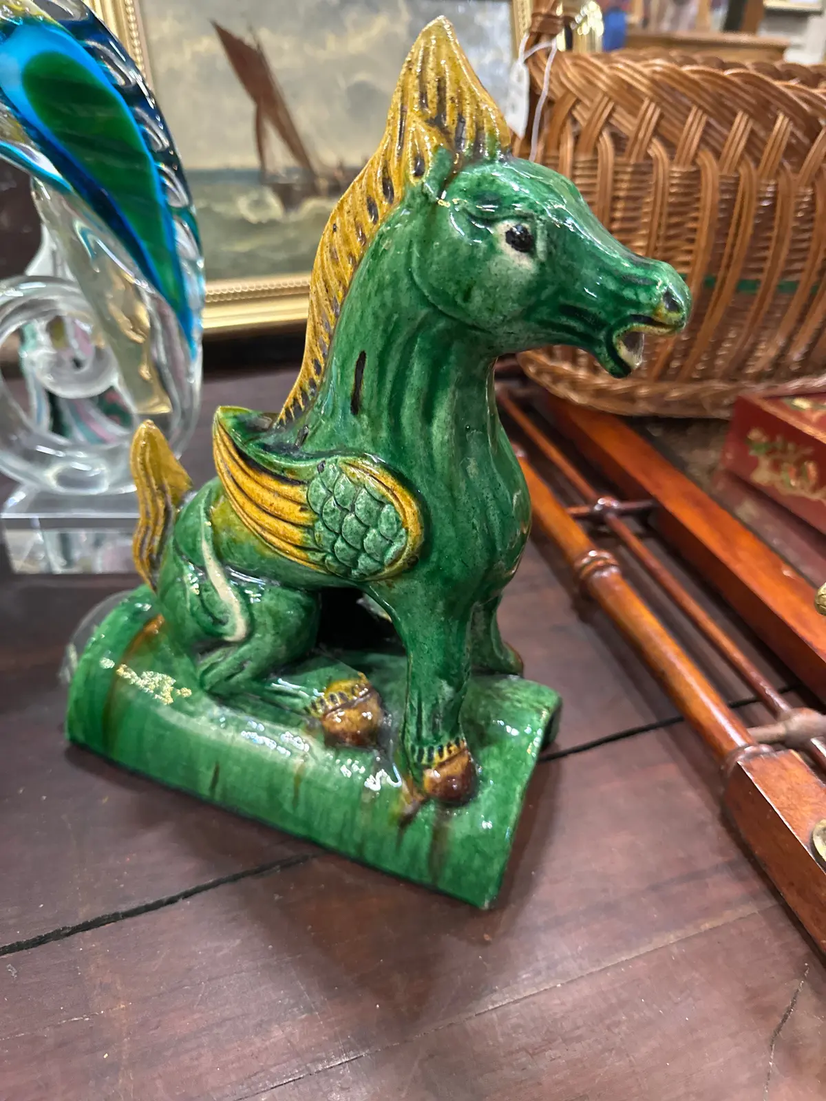 Chinese Horse Roof Tile 1
