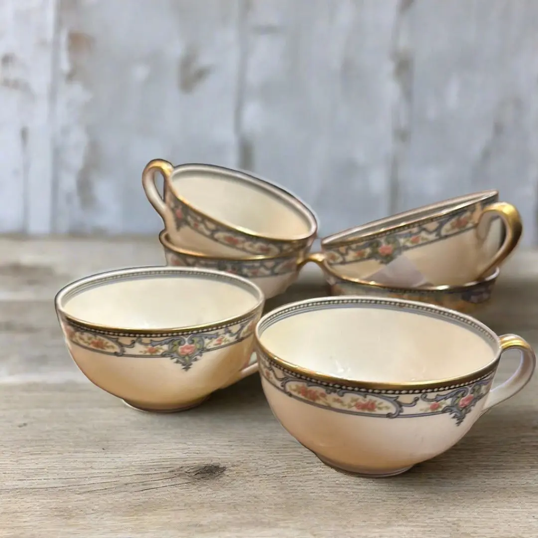 Set Of 6 Thomas Haviland China Cups 1