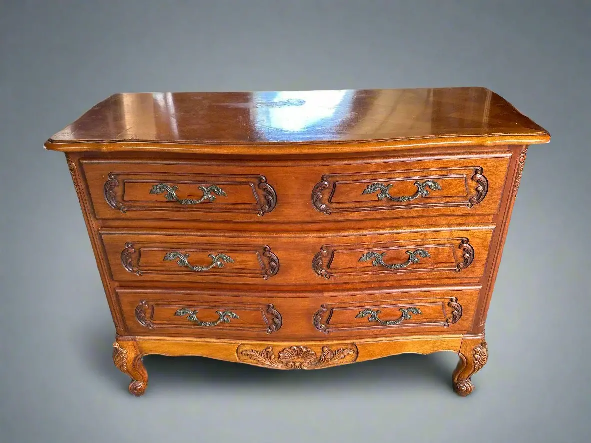 Louis Xv Parquetry Top Chest 1