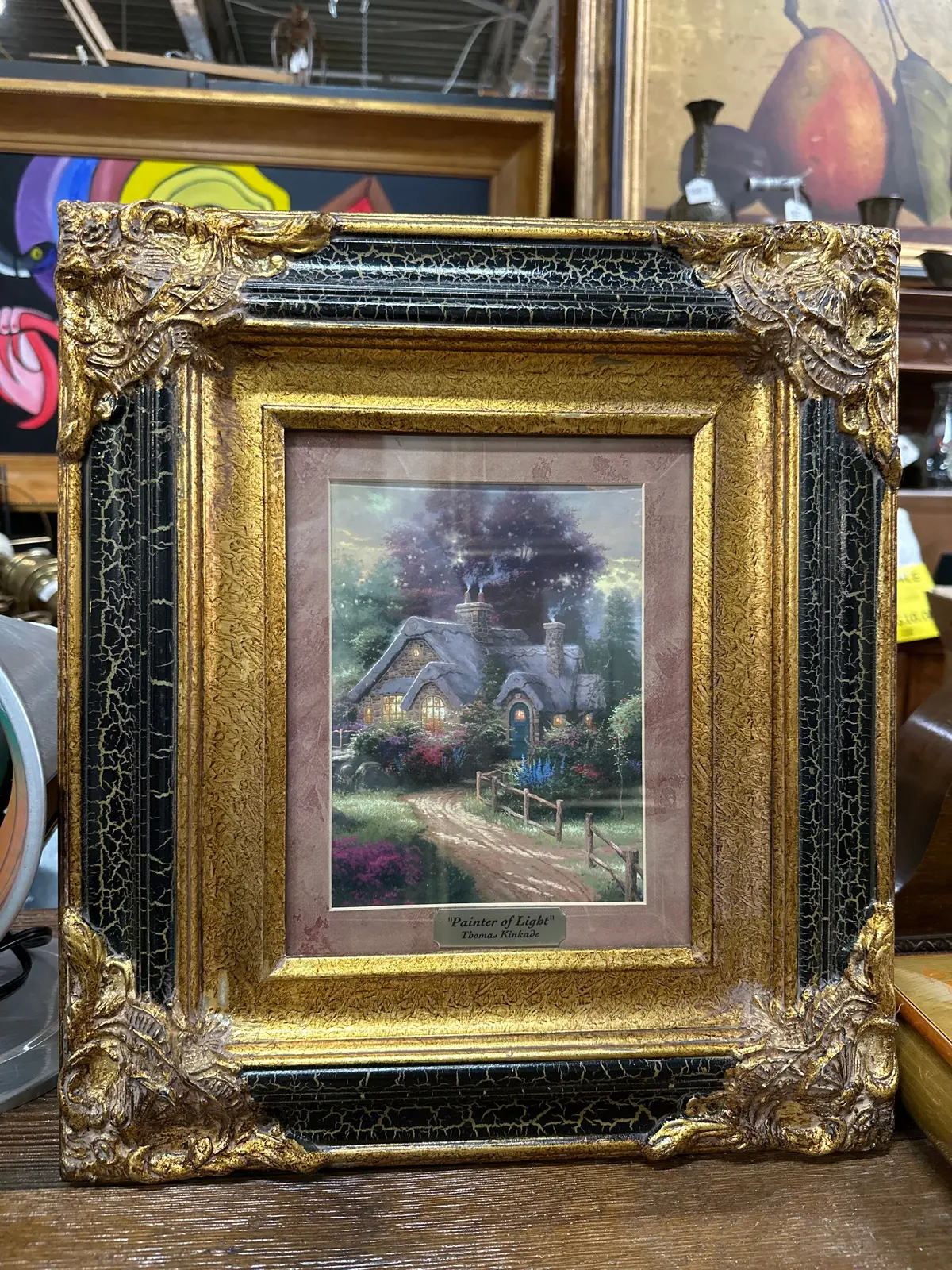 Cottage Print By Thomas Kincade 1
