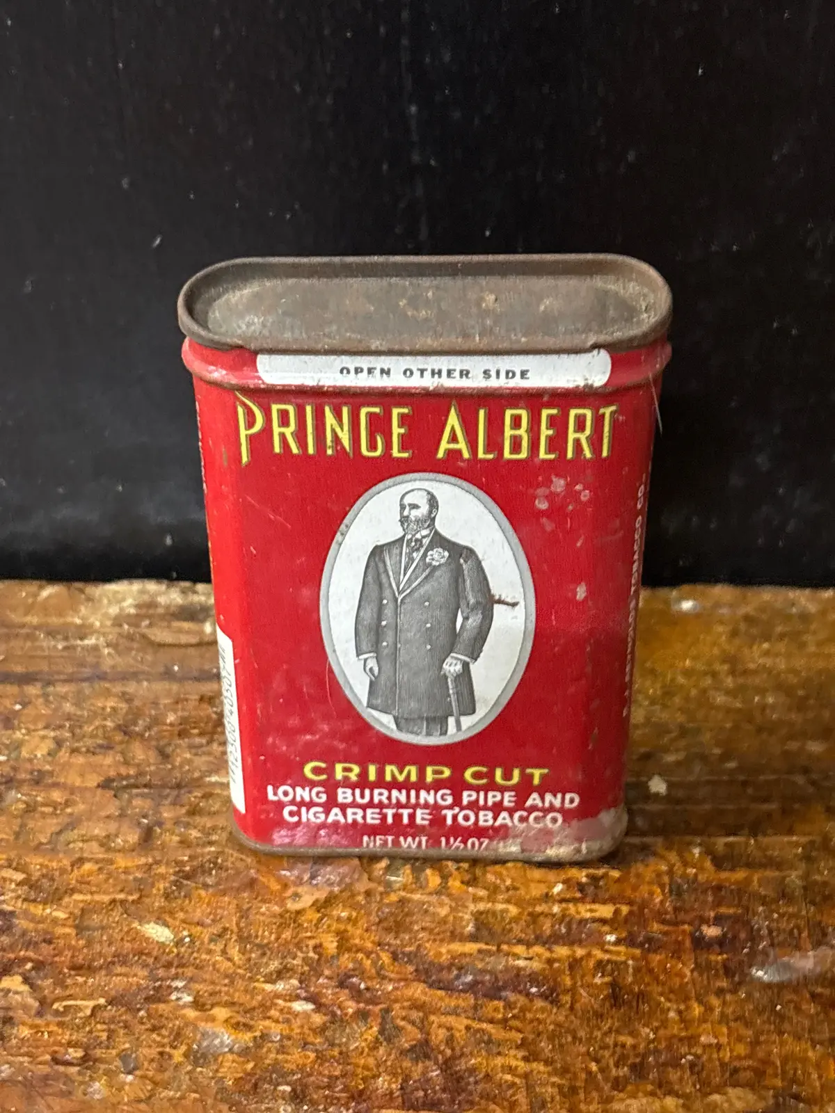 Prince Albert Tobacco Can 1
