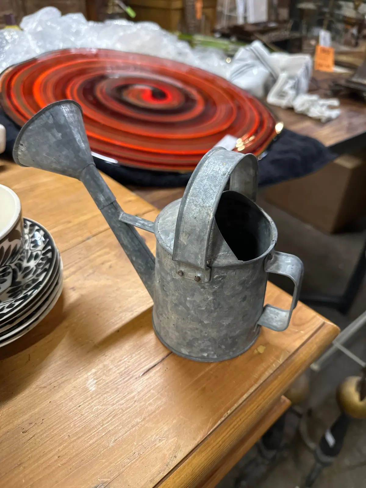 Galvanized Small Watering Can 1