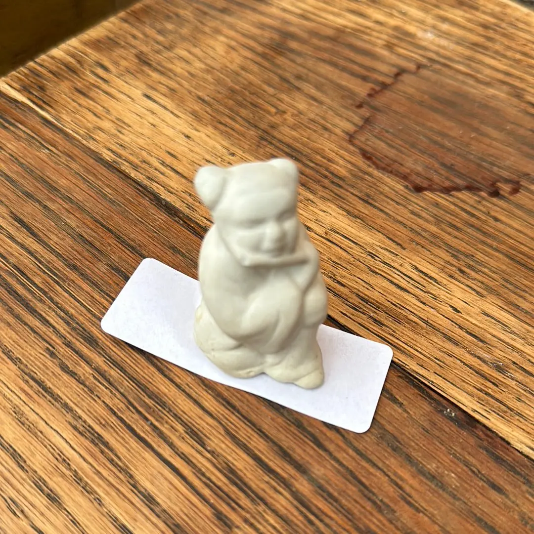 Tiny Bisque Buddha 1