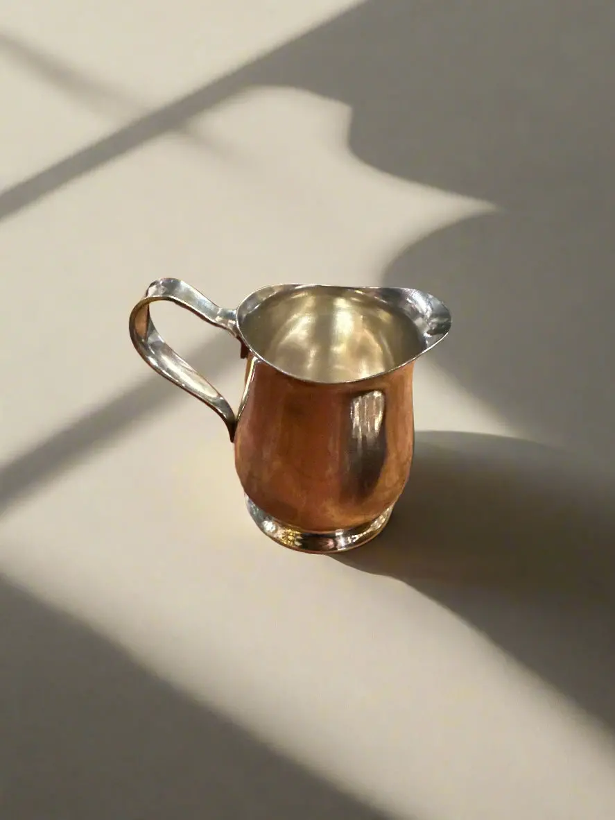 Small Silver Plate Pitcher 1