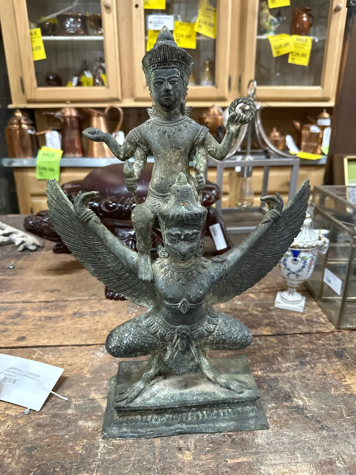 Bronze Hindu Diety Statue 1