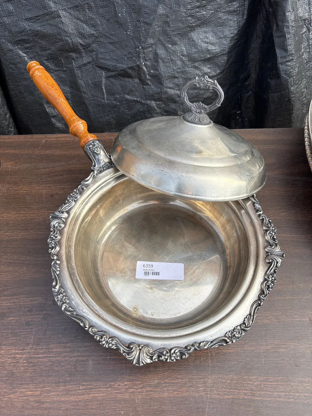 Silver Plate Chaffing Pan 1