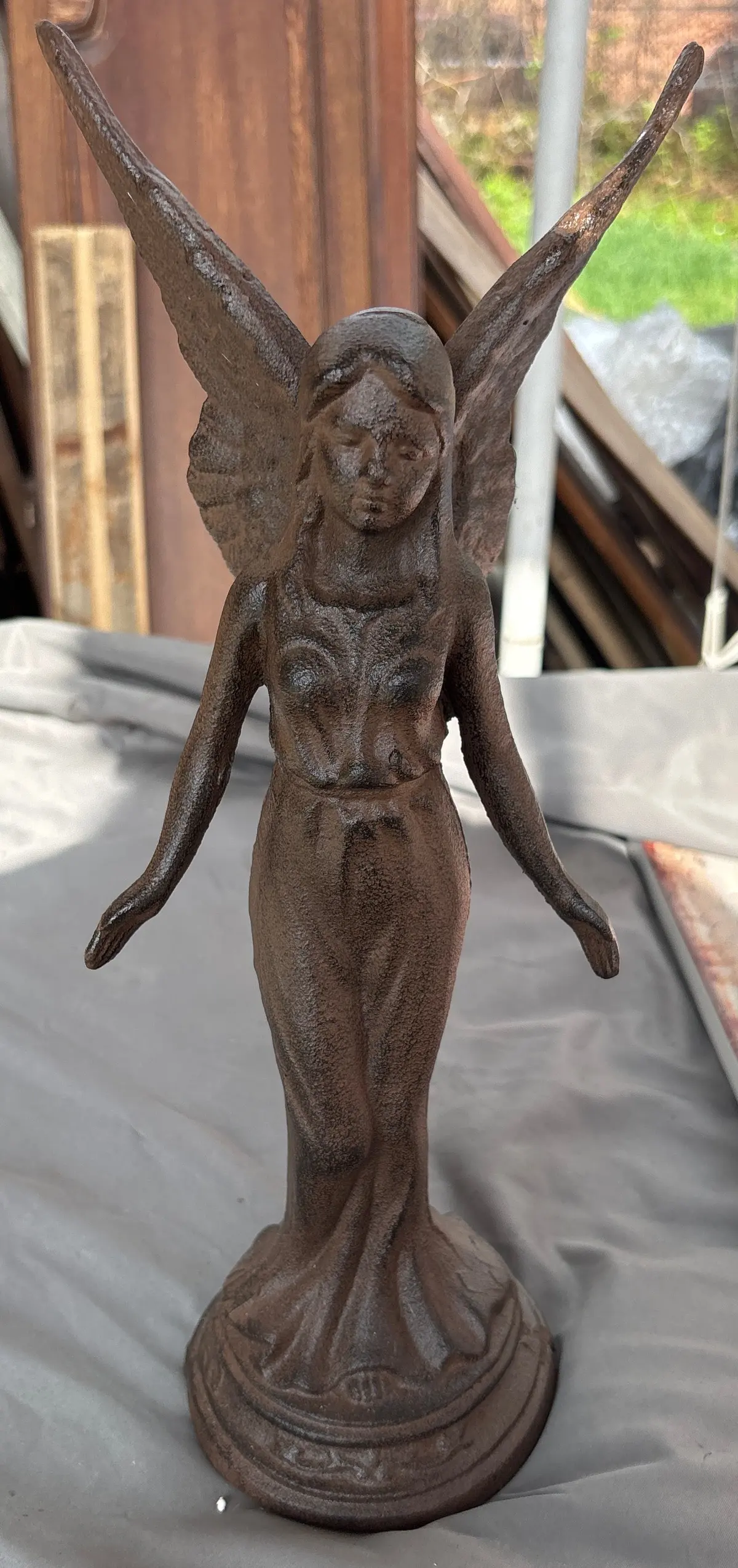 Cast Iron Angel 1 Of 4 1