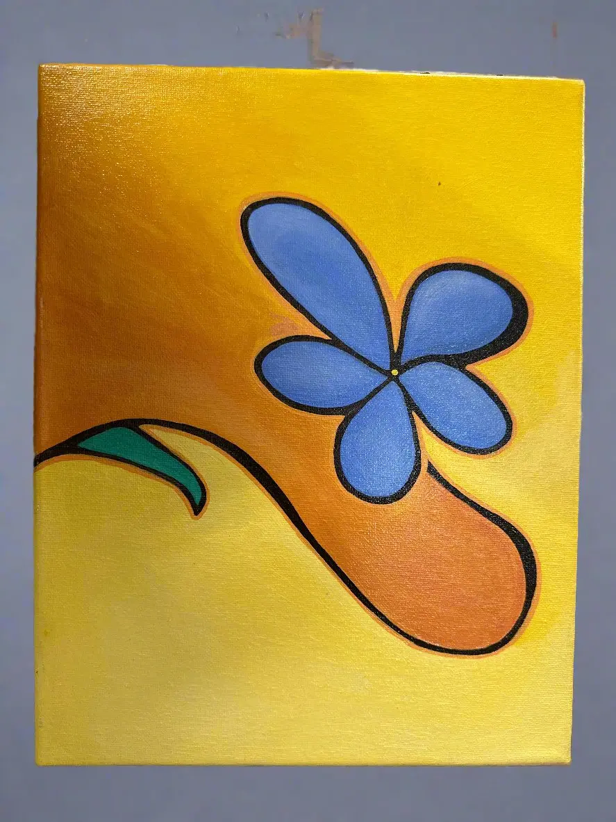 Small Amelia Shipman Abstract Painting 1