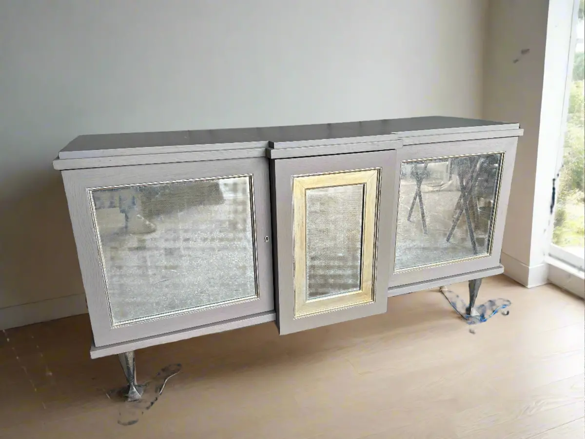 Mid Century Style Sideboard Console 1