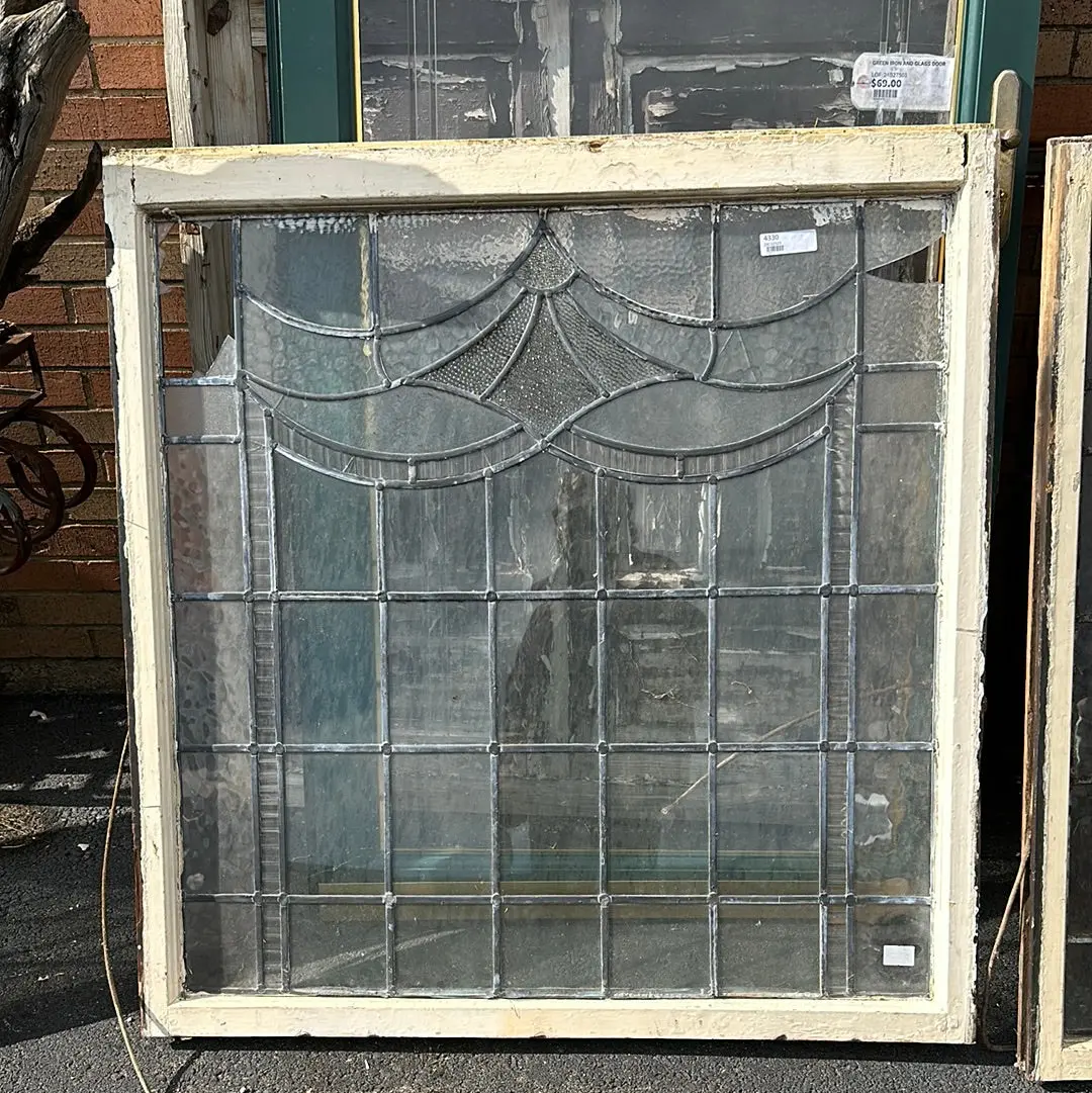 Large Clear Glass Window As Found 1