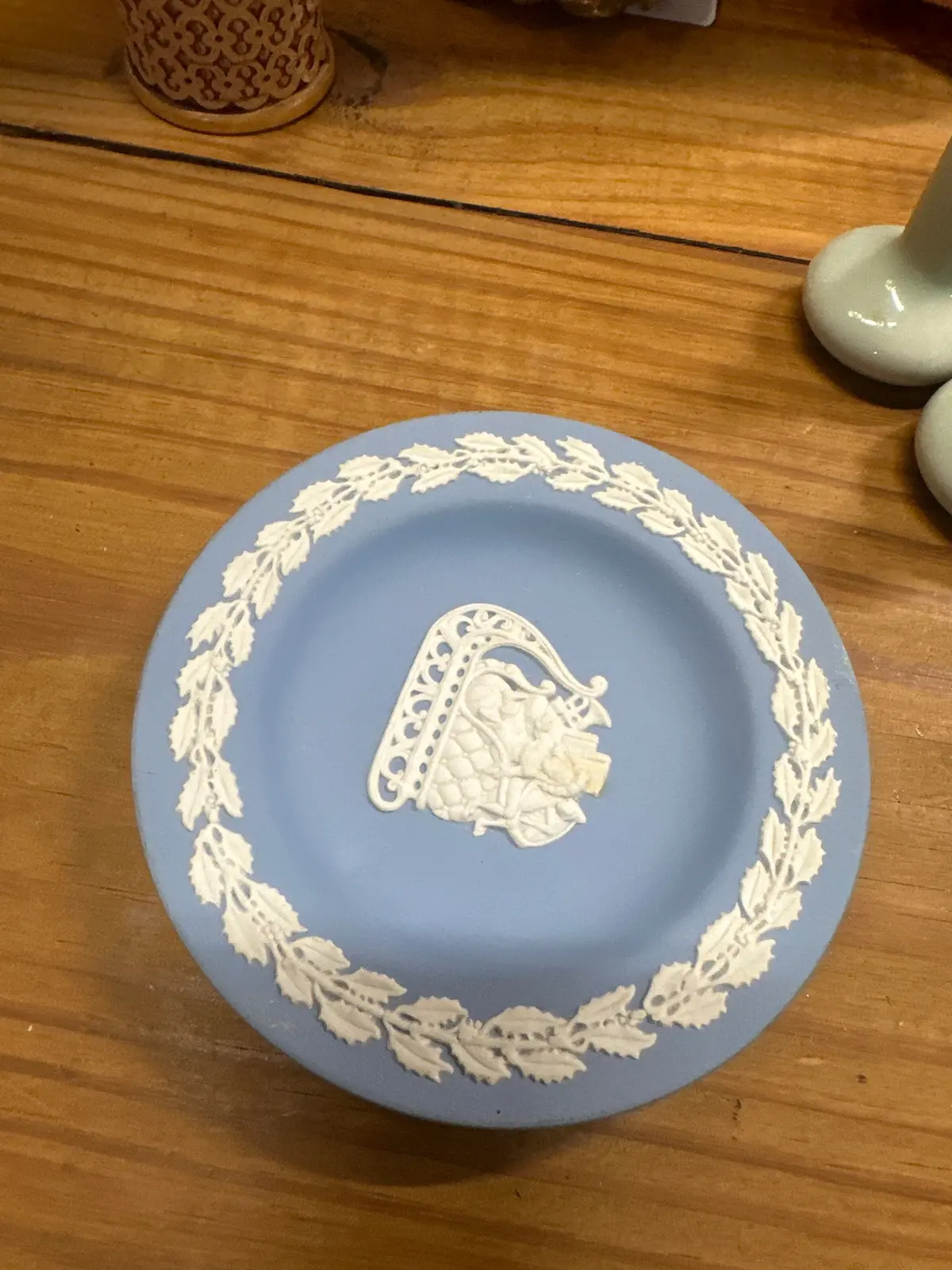 Tiny Jasperware Plate 1
