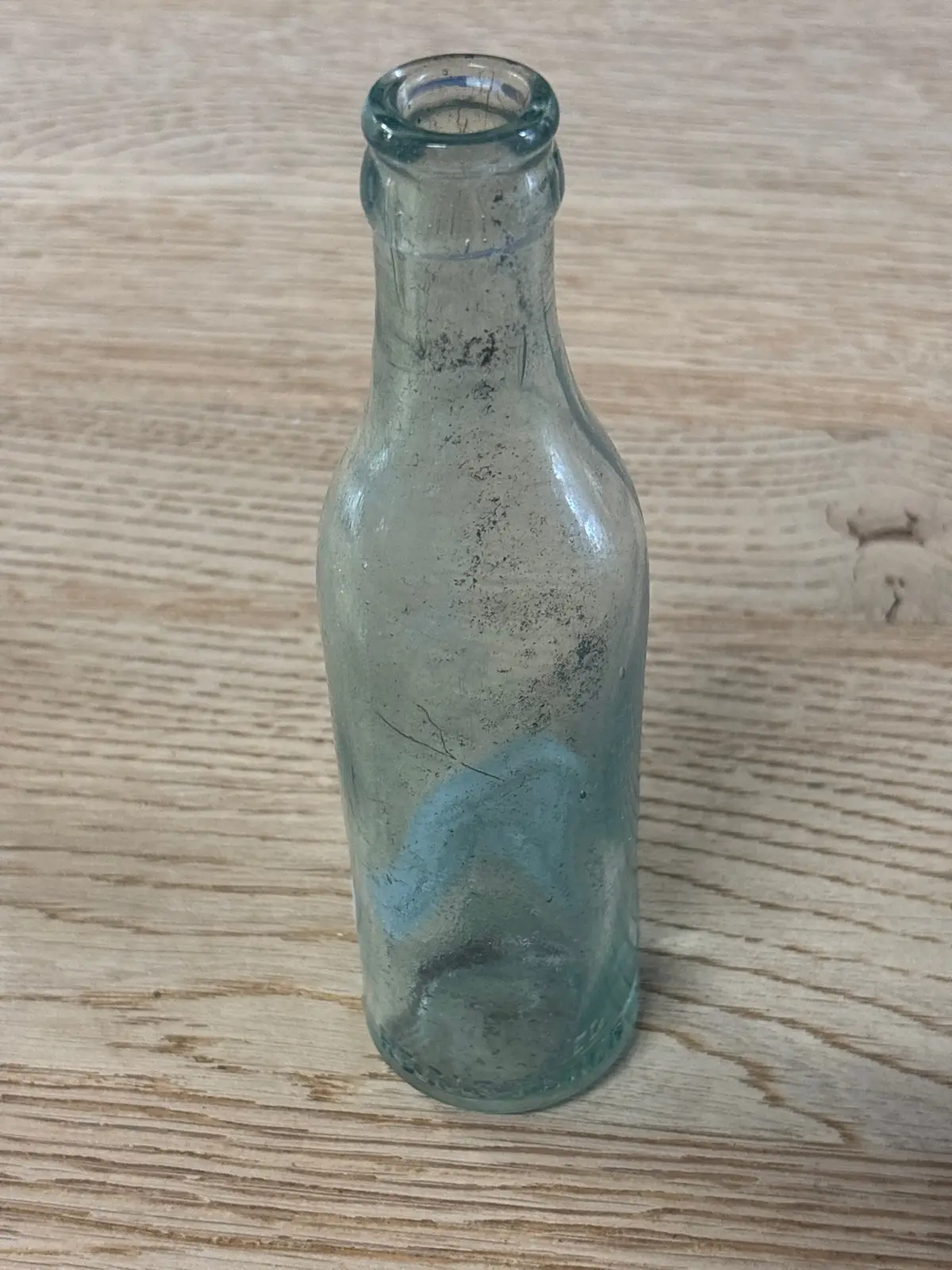 Clear Glass Bottle 1