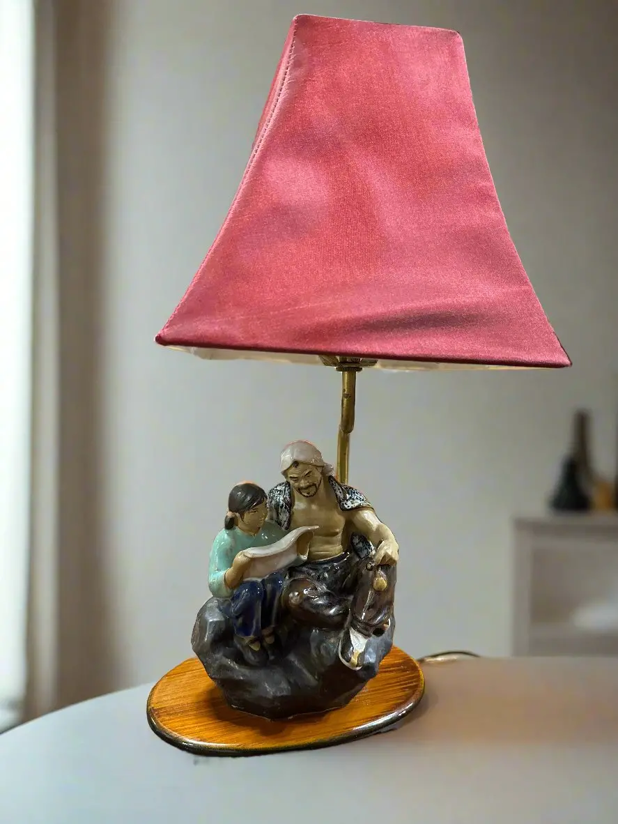 Chinese Figure Lamp 1