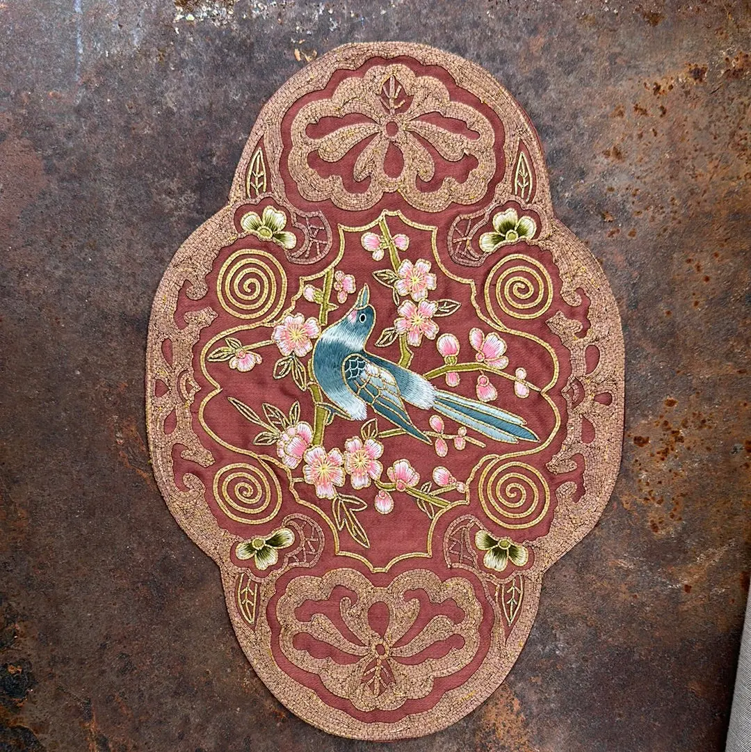 Chinese Bird Textile 1