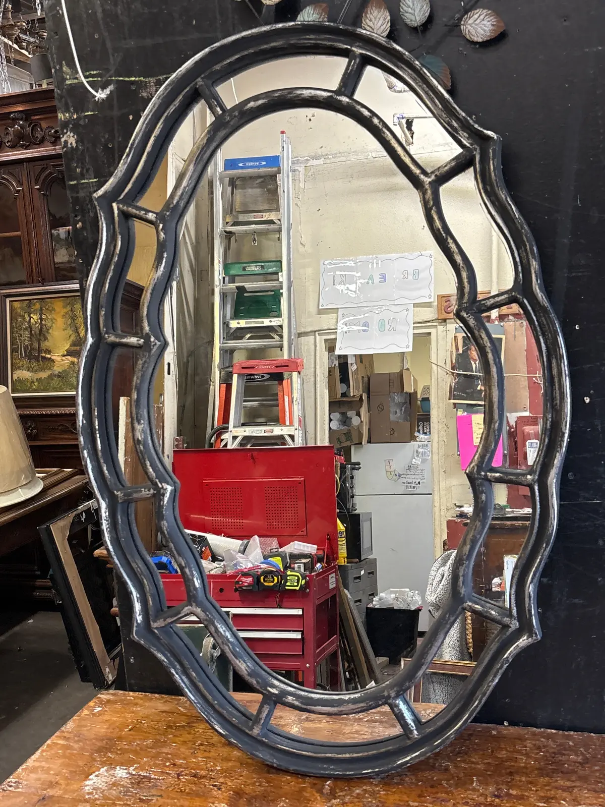 Multi Panel Shaped Mirror 1
