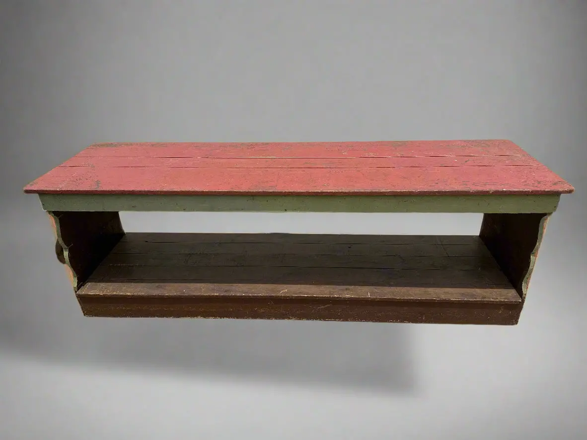 Red And Green Mercantile Table 1