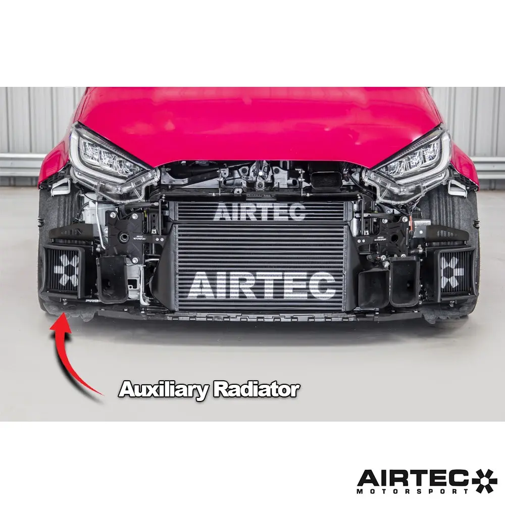 Airtec Motorsport Auxilliary Radiator For Toyota Yaris Gr 1