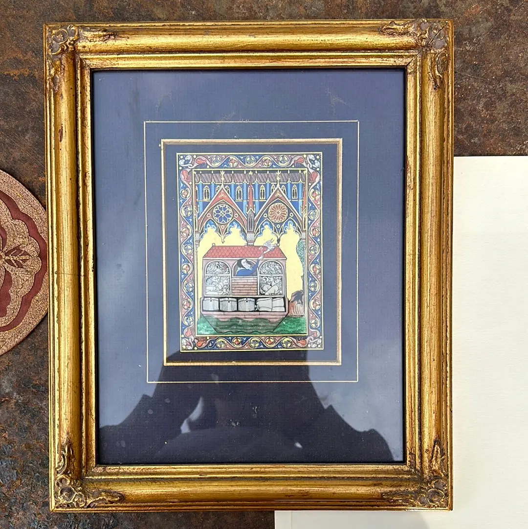 Small Psalter Of St Louis Gold Frame 1