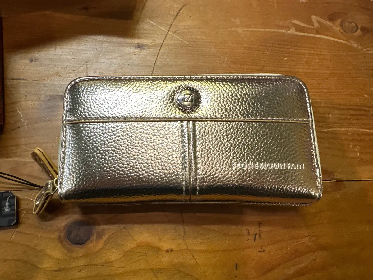 Stone Mountain Gold Color Ladies Purse 1