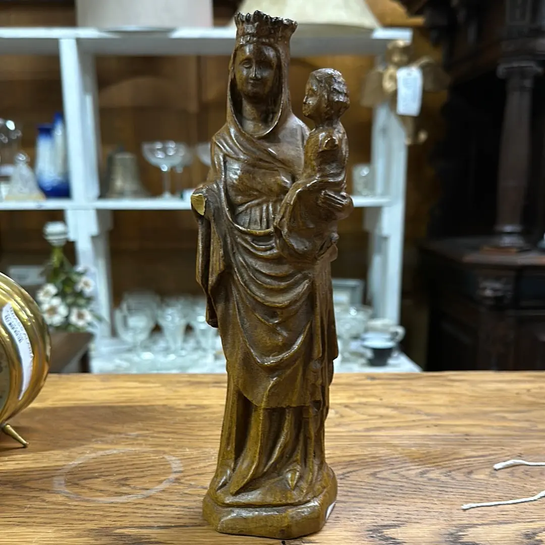 As Found Composition Mary And Jesus Statue 1
