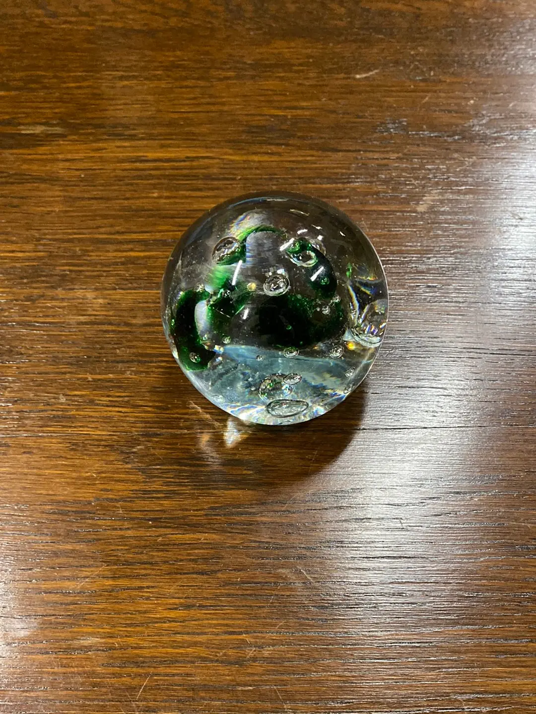Murano Glass Spherical Paper Weight 1