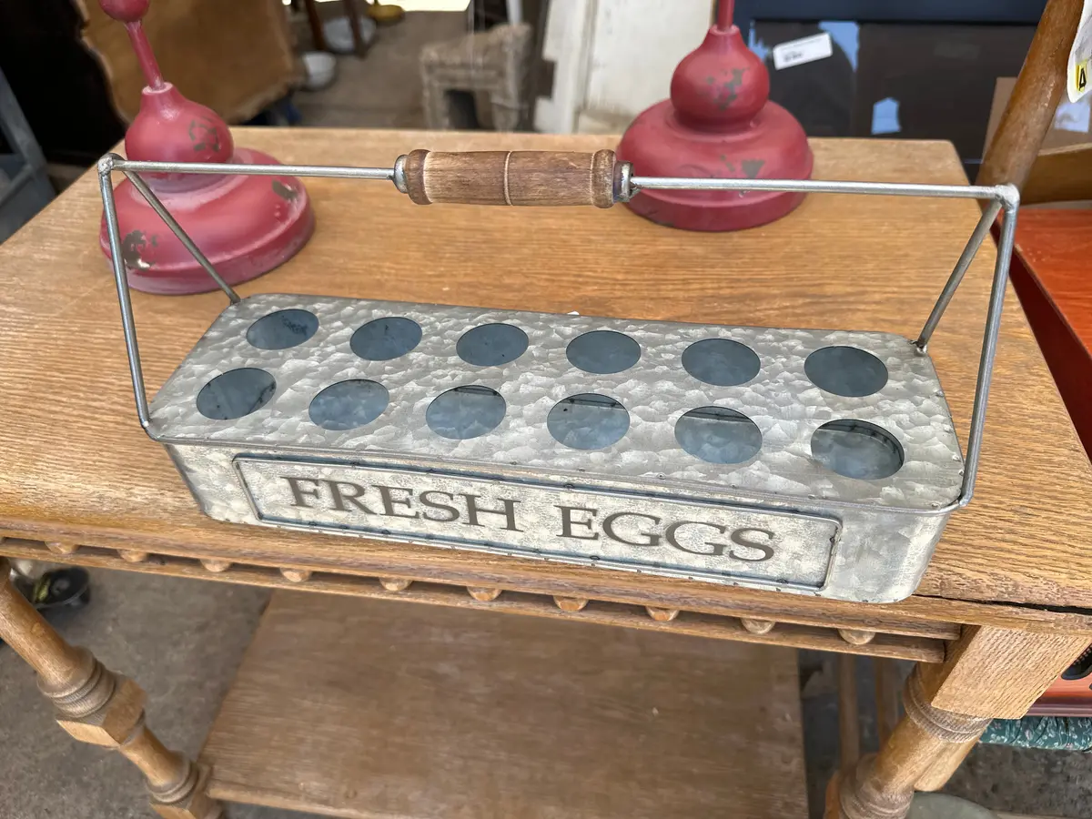 Tin Egg Carry Case 1
