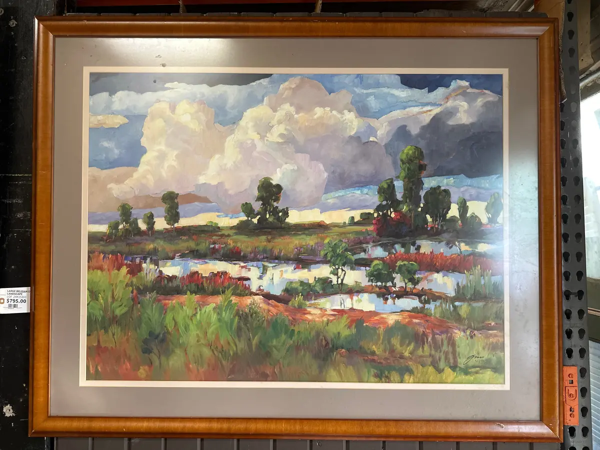 Large Landscape Print- Plate Signed Numbered 1