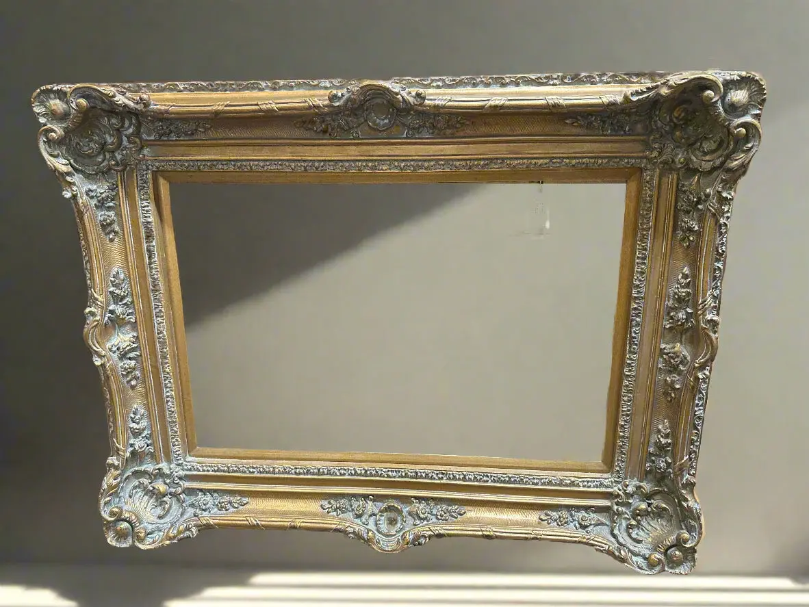 Ornate Resin On Wood Frame 1