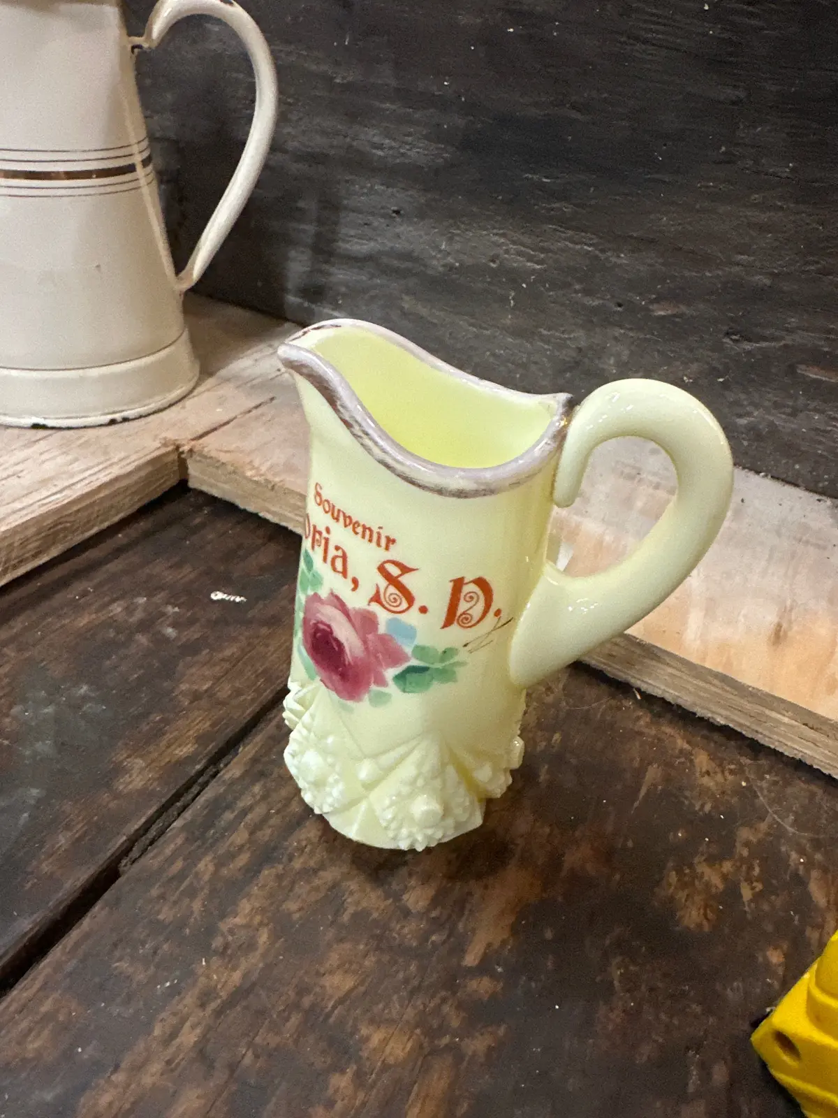 Small Souvenir Fostoria Pitcher 1