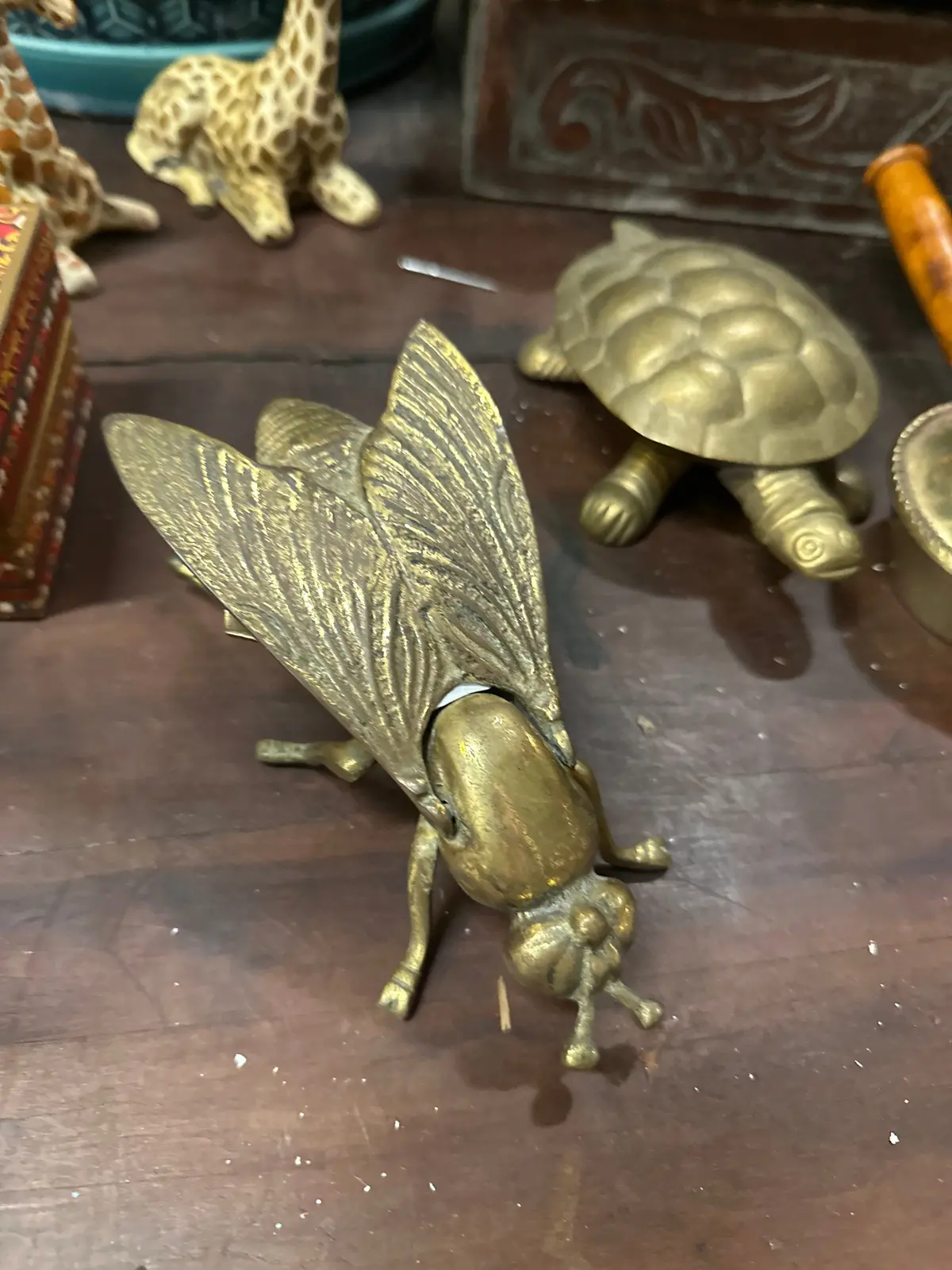 Large Brass Fly Box 1
