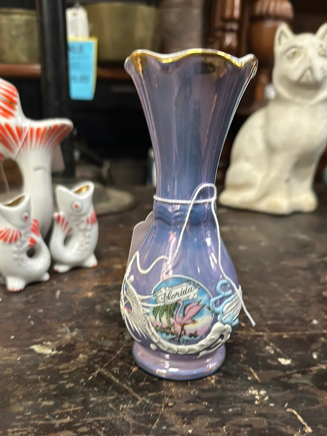 Lusterware Florida Vase 1