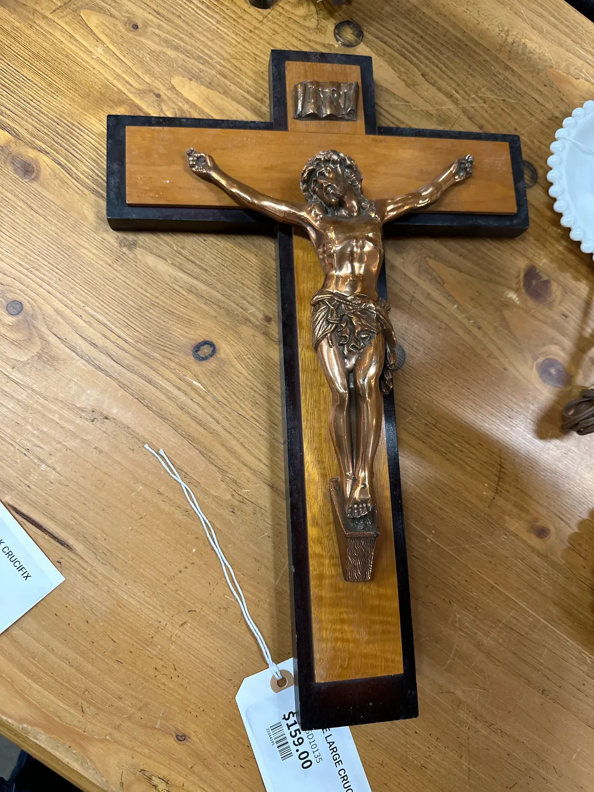 2 Tone Large Crucifix 1