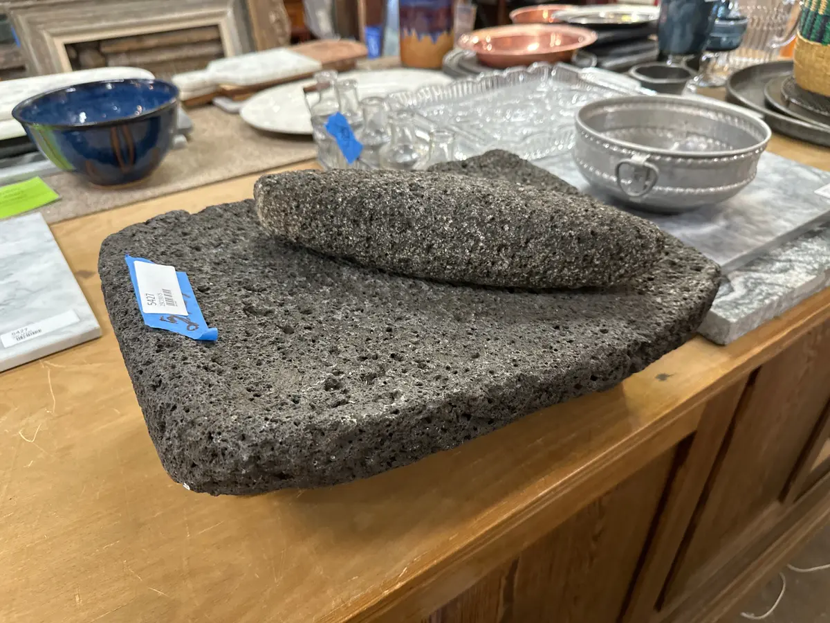Heavy Volcanic Stone Molcajete 1