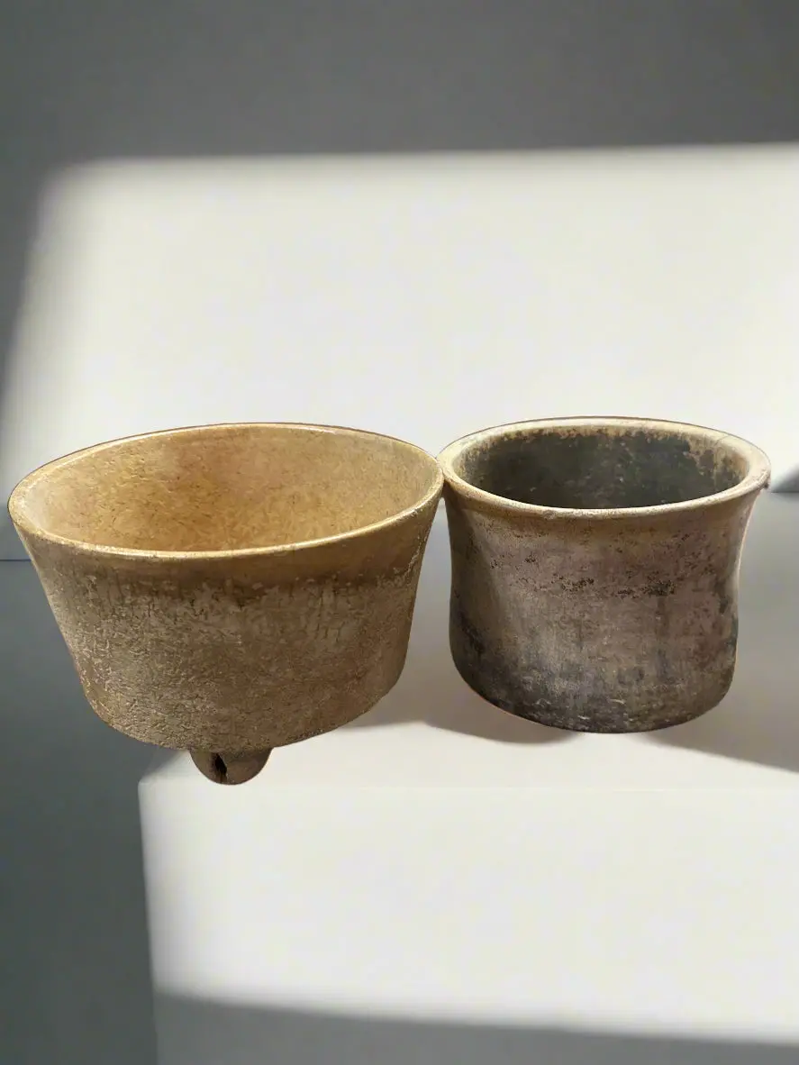 Footed Pre Columbian Pot 1