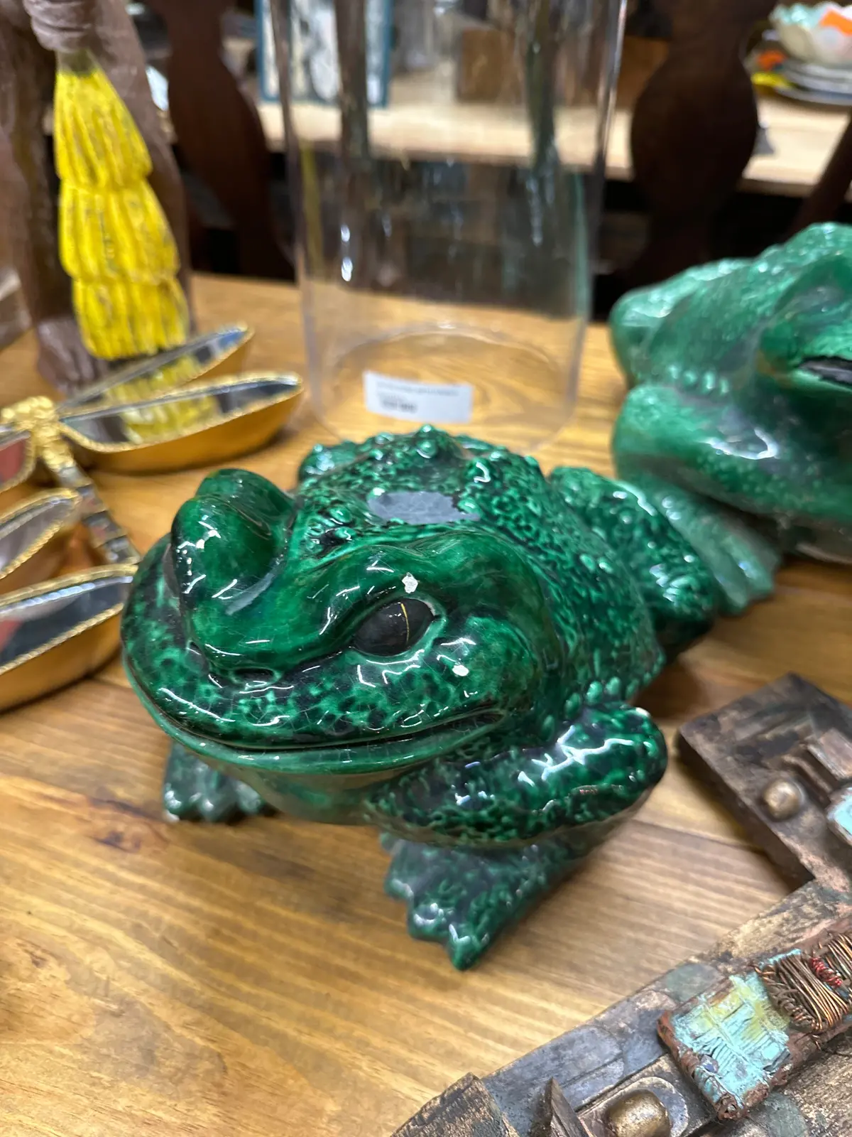 As Found Small Glazed Frog 1