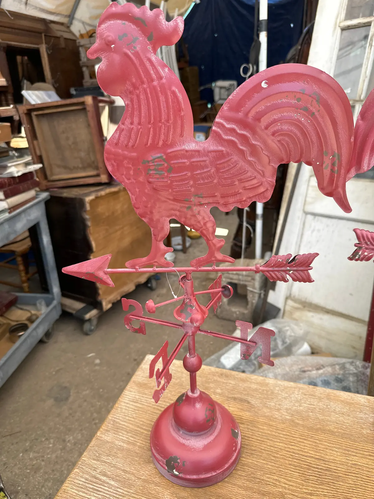 Red Rooster Weather Vane 1