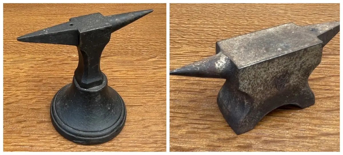 Pair Of Mismatched Anvils 1