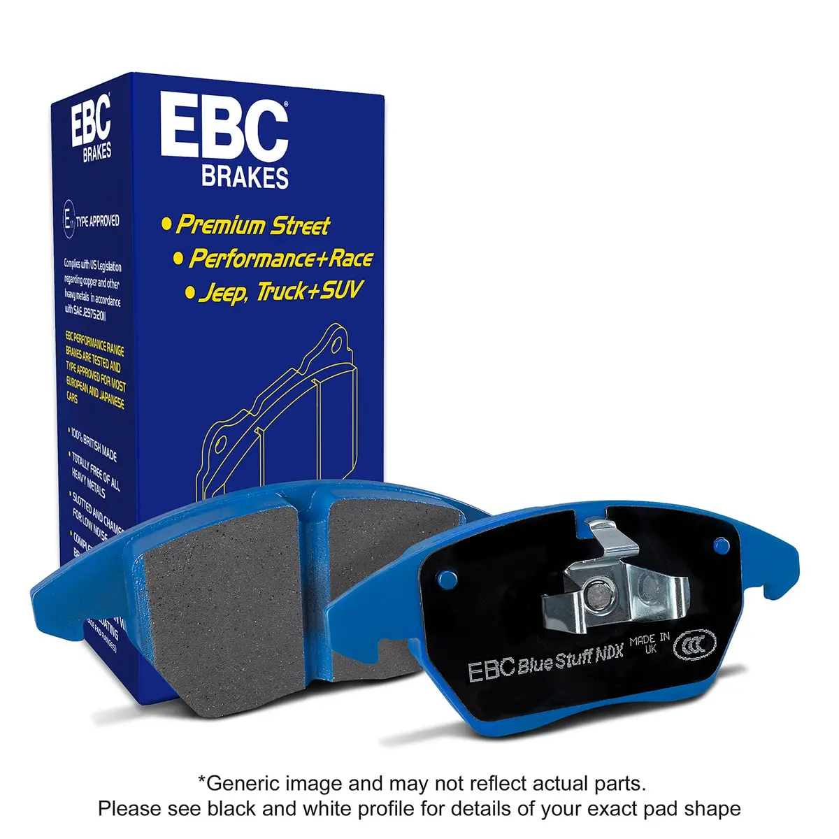 Ebc Brakes Bluestuff Ndx Trackday Front Brake Pad Set G8x M2/M3/M4 1