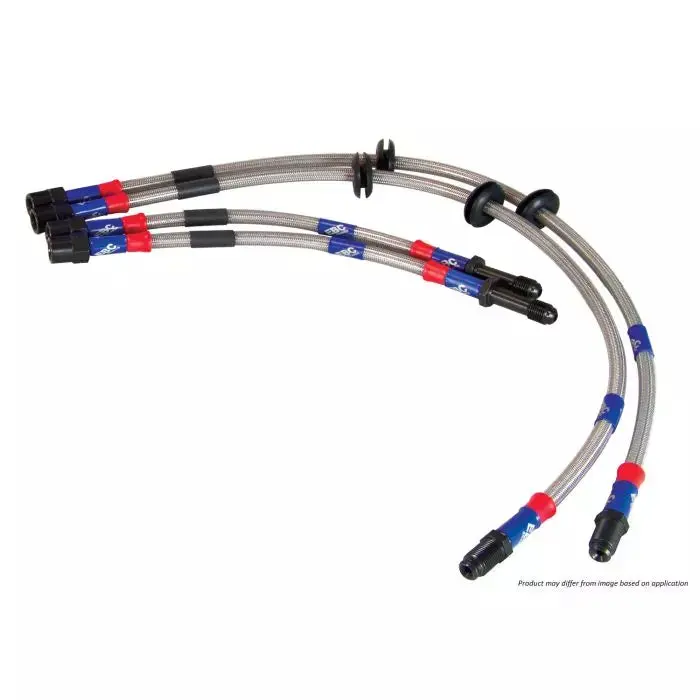 Ebc Stainless Braided Brake Lines Bla2142-4L  Yaris Gr 1