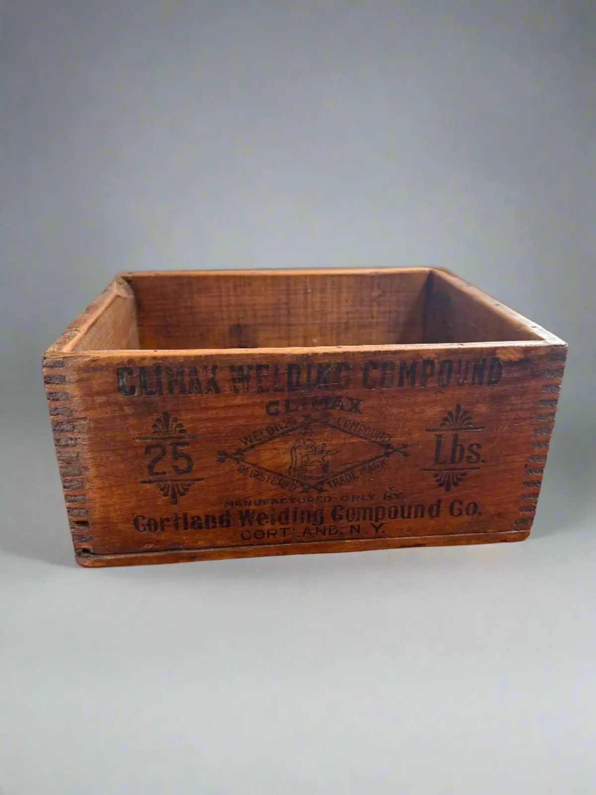 Climax Welding Compound Advertising  Finger Joint Box 1