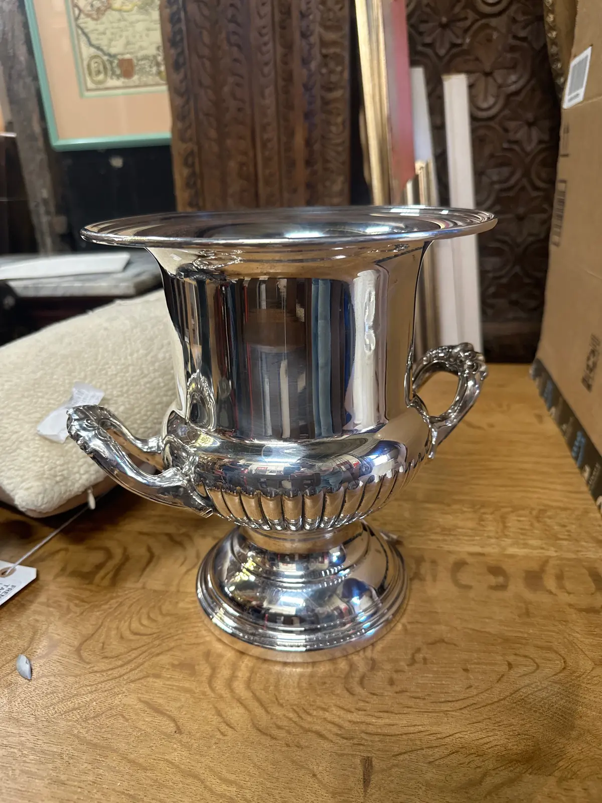 Silver Plate Champagne Bucket 1