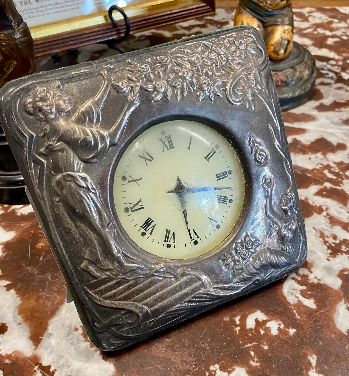 1940'S Mermaid Clock 1