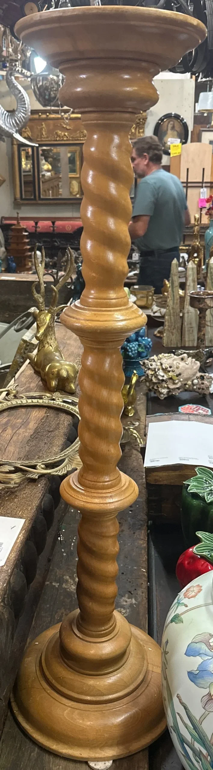 Barley Twist Plant Stand 1