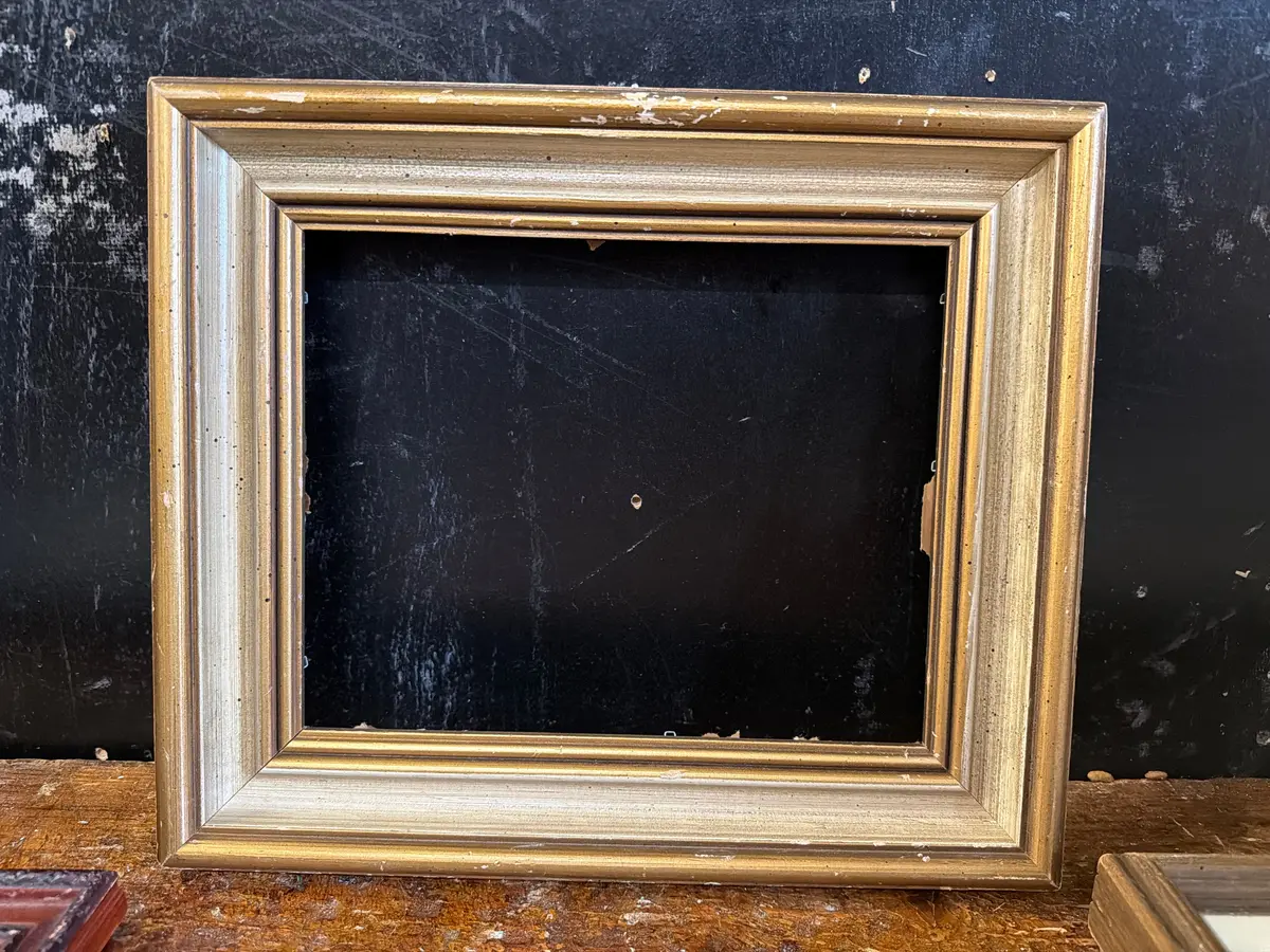 Small Gold Wood Frame 1 Of 2 1