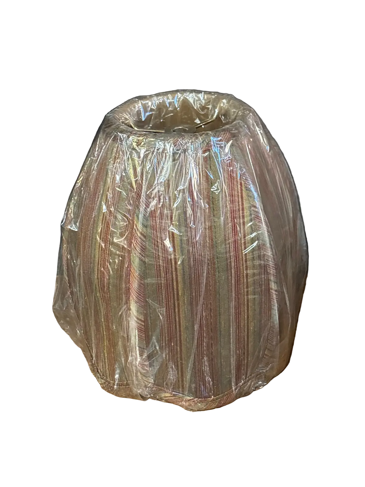 Small Tulip Shaped Brown And Green Striped Shade 1 Of 2 1