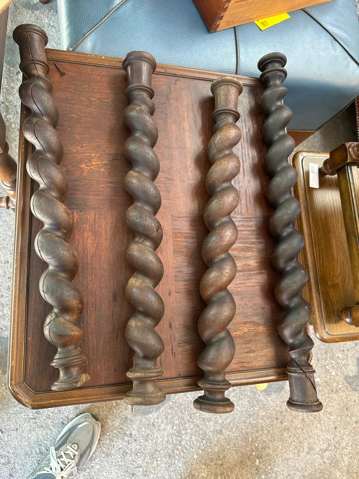 Short Barley Twist Column 1