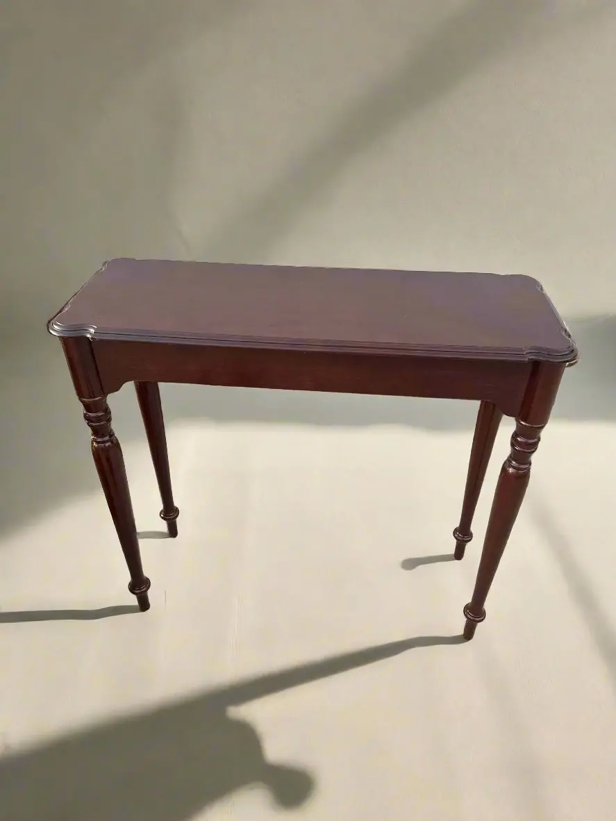 The Bombay Company Small Mahogany Console 1