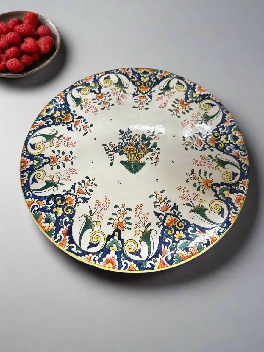 Faience Serving Platter 1