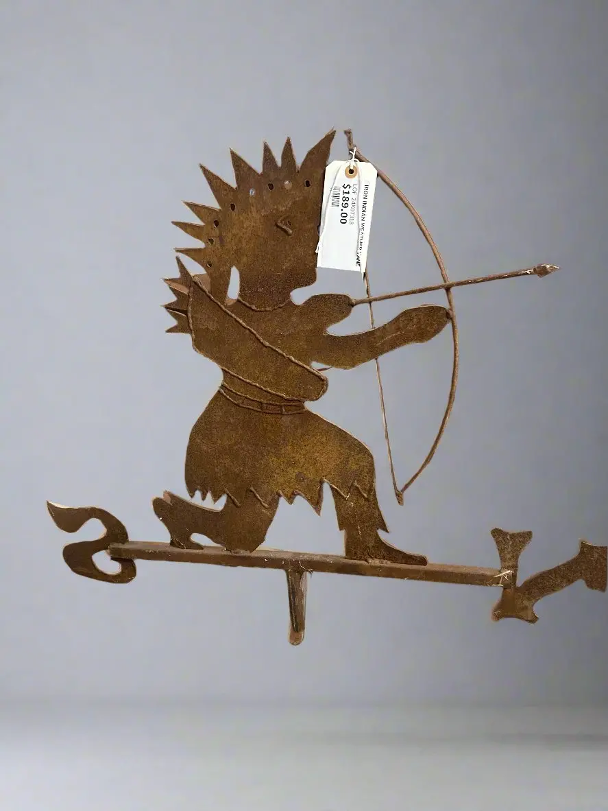 Iron Indian Weather Vane 1